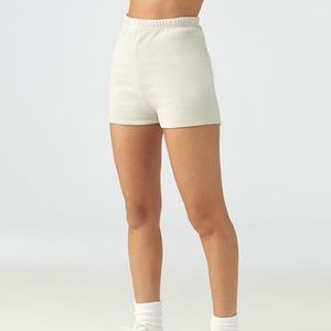 Joah Brown Fitted sweatshort Sahara French Terry - XS
